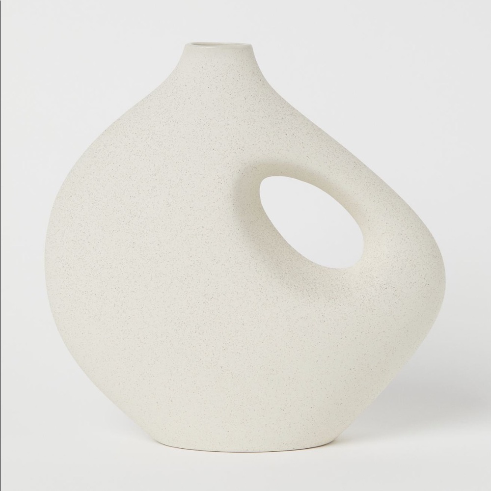 Stonewear Vase Decoration flower vase spring decor neutral modern Scandinavian